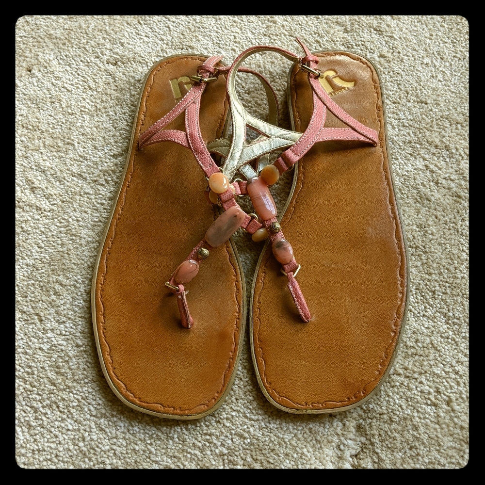 Pink Report Sandals
